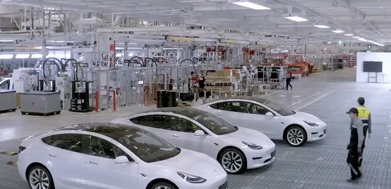 Tesla уже производит Model 3 и Model Y быстрее чем за 40 секунд